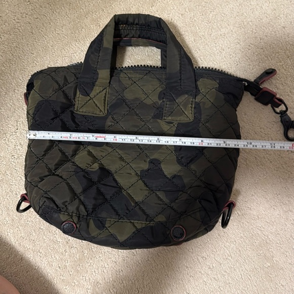 Camo quilted nylon mini handbag MZ Sutton inspired like new - Picture 11 of 14